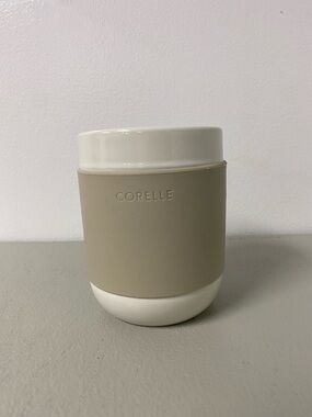 Corelle White Stoneware Bowl with Brand Marking